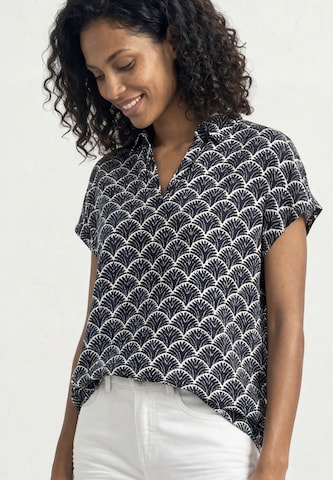 STREET ONE Bluse in Blau
