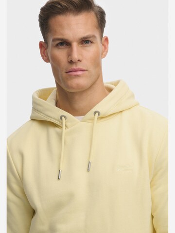 Superdry Sweatshirt 'Essential' in Geel
