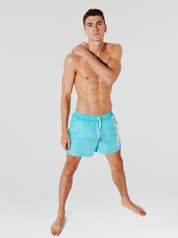 Karl Lagerfeld Zwemshorts in Blauw