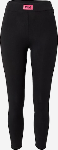 FILA Skinny Leggings 'Bayonne' in Black: front