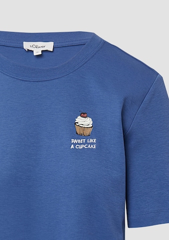 s.Oliver T-Shirt in Blau