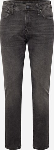 JACK & JONES Regular Jeans 'PETE' i svart: framsida