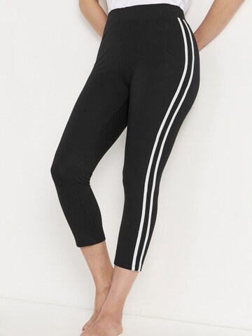 Cellbes of Sweden Slim fit Trousers in Black: front