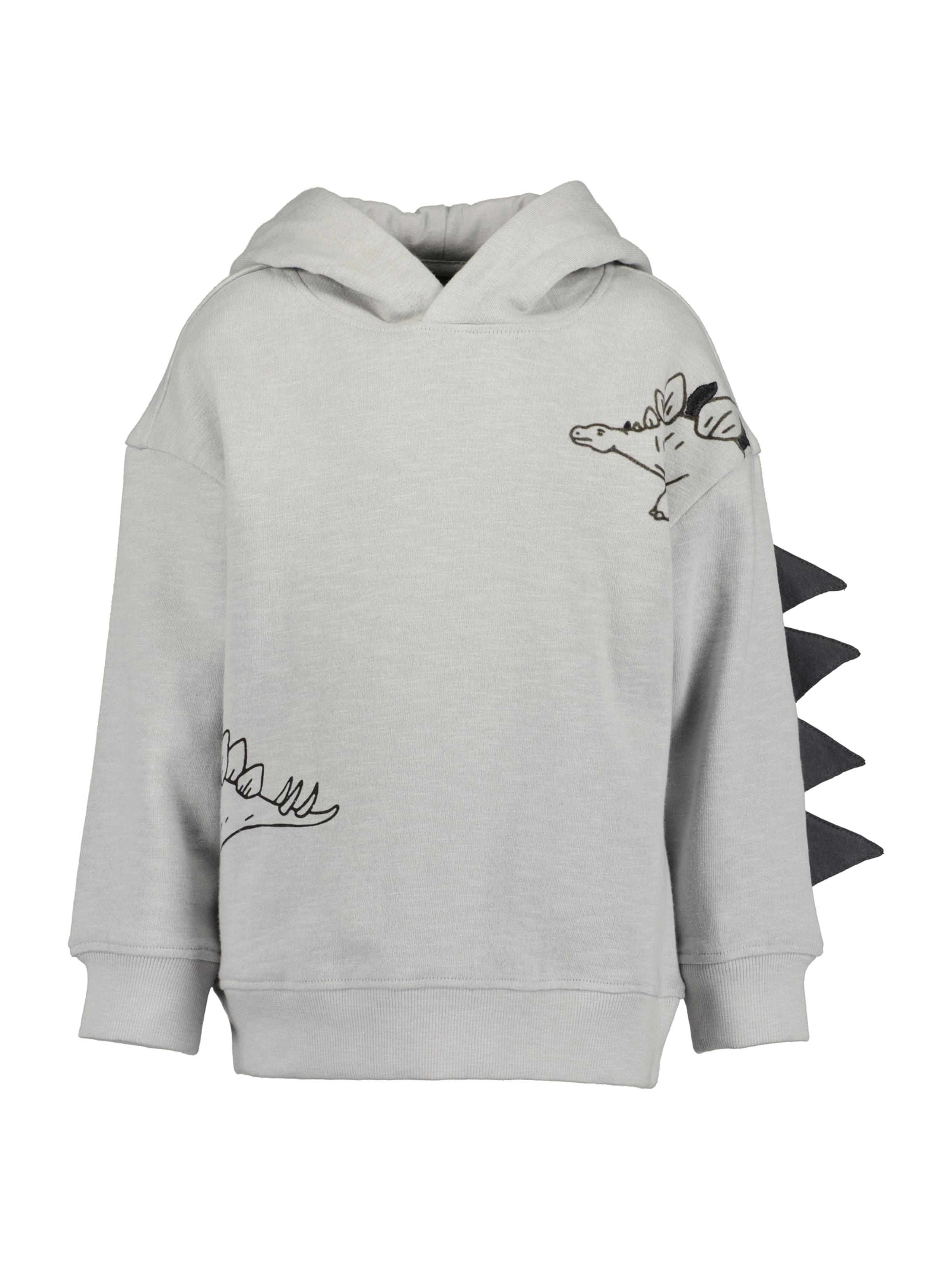 BLUE SEVEN Tréning póló - szürke: elől