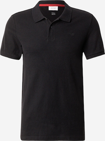 MUSTANG Тениска 'Pierre' в черно: отпред