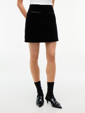 Jupe 'Festive' TOMMY HILFIGER en noir : devant