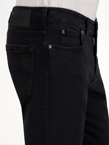 ATELIER GARDEUR Slimfit Jeans "Atu", hohe Elastizität, in  Modern Fit in Schwarz