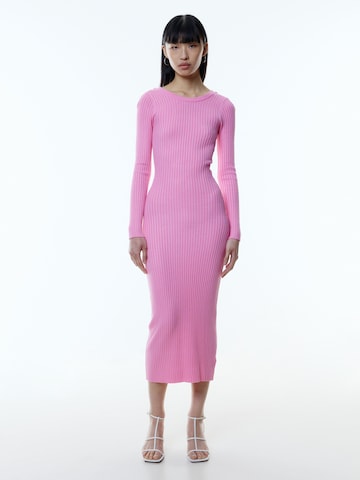 EDITED Knit dress 'Oline' in Pink