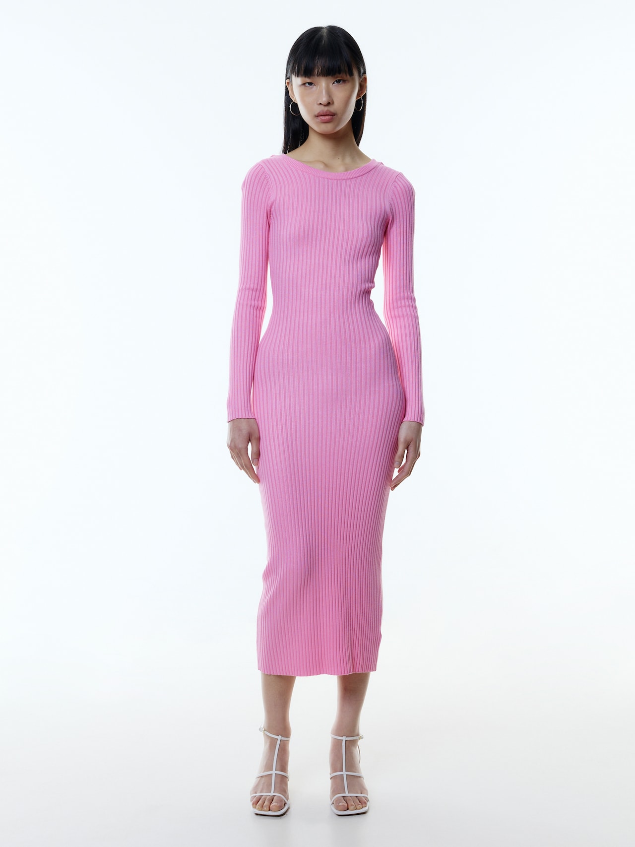 EDITED Produits Robes en maille 'Oline' rose