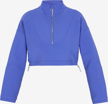 faina Athlsr Sweatshirt 'Comfortable' in Blau: Vorderseite
