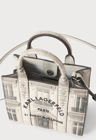 Borsa a mano 'Maison de Karl' di Karl Lagerfeld in grigio
