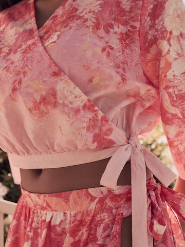 LAURA ASHLEY Blouse in Roze