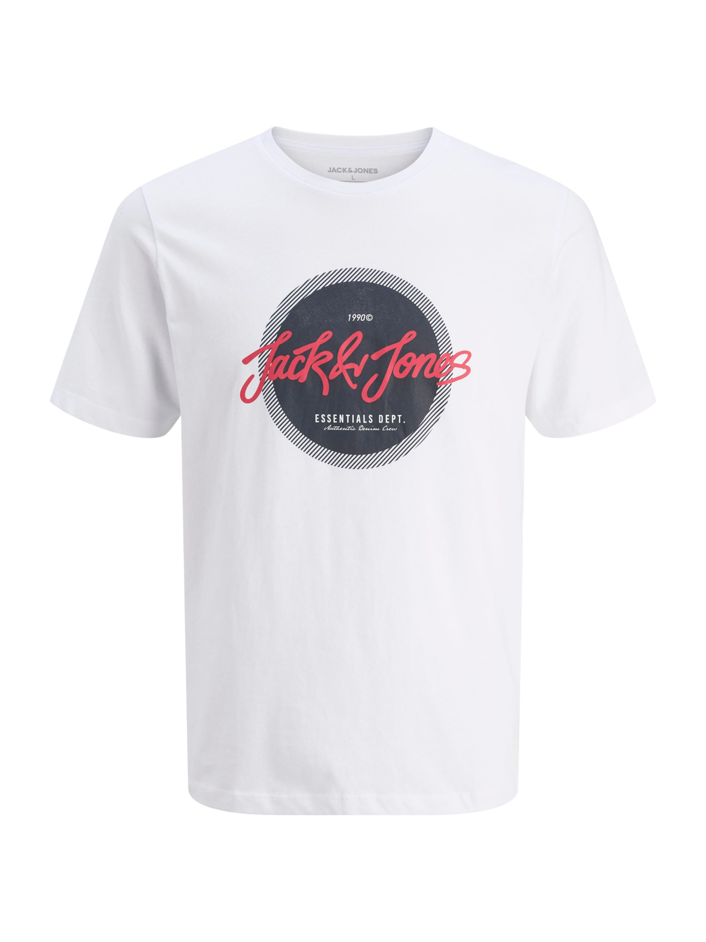 JACK & JONES Tričko 'JJURBAN' - Biela: predná strana