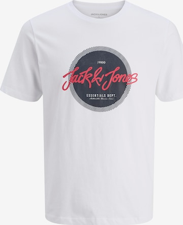 JACK & JONES Тениска 'JJURBAN' в бяло: отпред