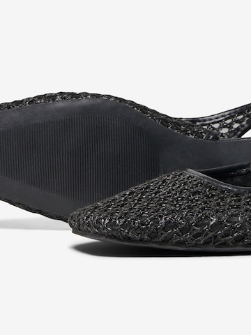 ONLY Балетки с ремешком в Черный