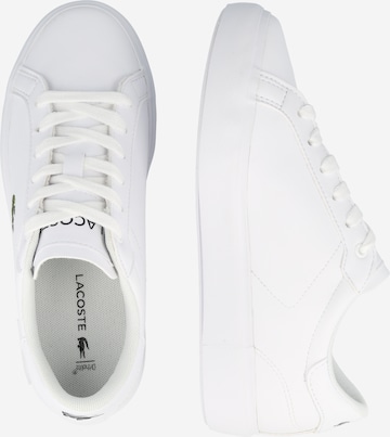 Baskets LACOSTE en blanc