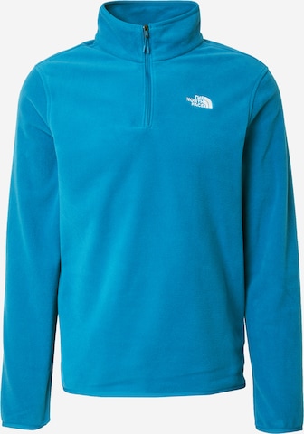 THE NORTH FACE Спортивная кофта 'Glacier' в Синий: спереди