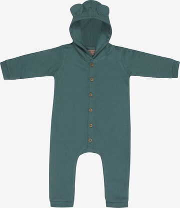 Kids Up Dungarees in Blue: front