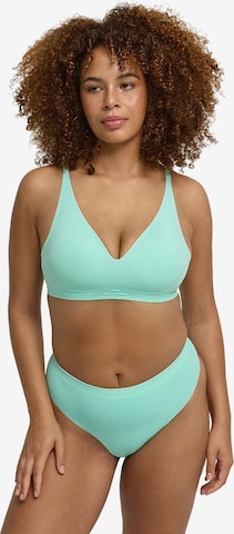 Soutien-gorge 'Comfort Push-Up BH' cfab (formerly creamy fabrics) en vert : devant
