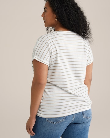 WE Fashion T-shirt i vit