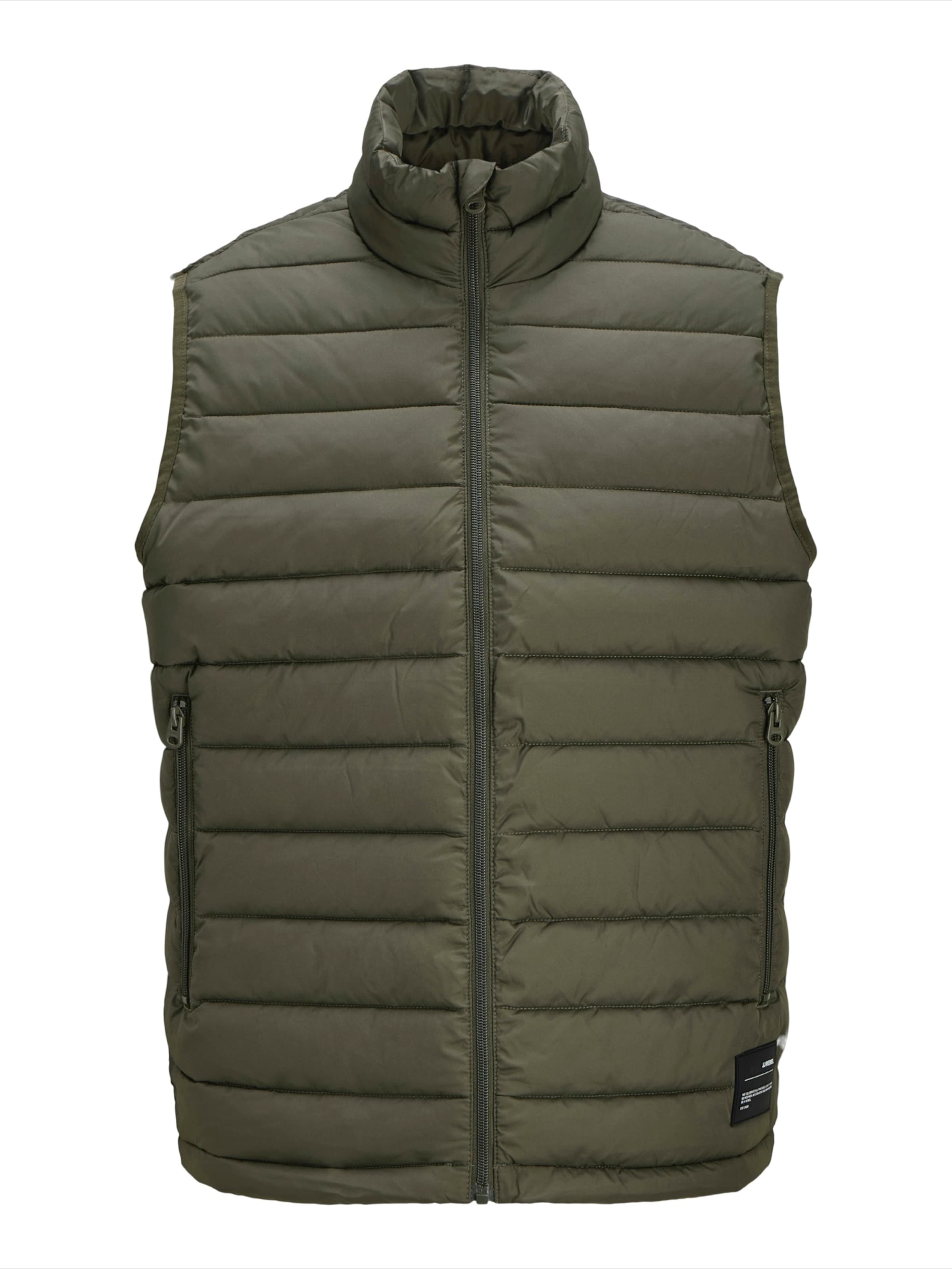 Gilet 'JREBGAZING' di JJ Rebel in verde: frontale