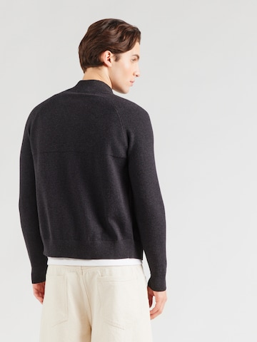 NAPAPIJRI Strickjacke 'DERAS' in Schwarz: Rückseite