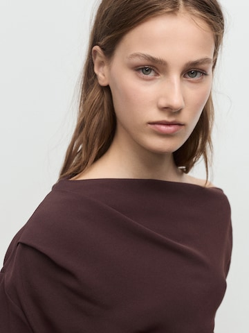 MANGO Blouse 'URUS' in Brown