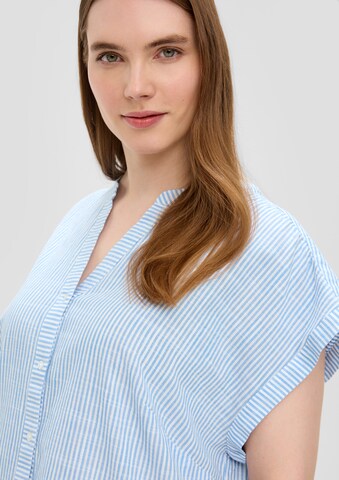 s.Oliver Red Label Plus Blouse in Blue
