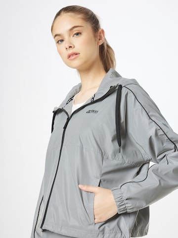 DKNY Performance Athletic Jacket in Silver