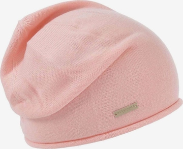 Seeberger Beanie 'Mütze' in Pink: front