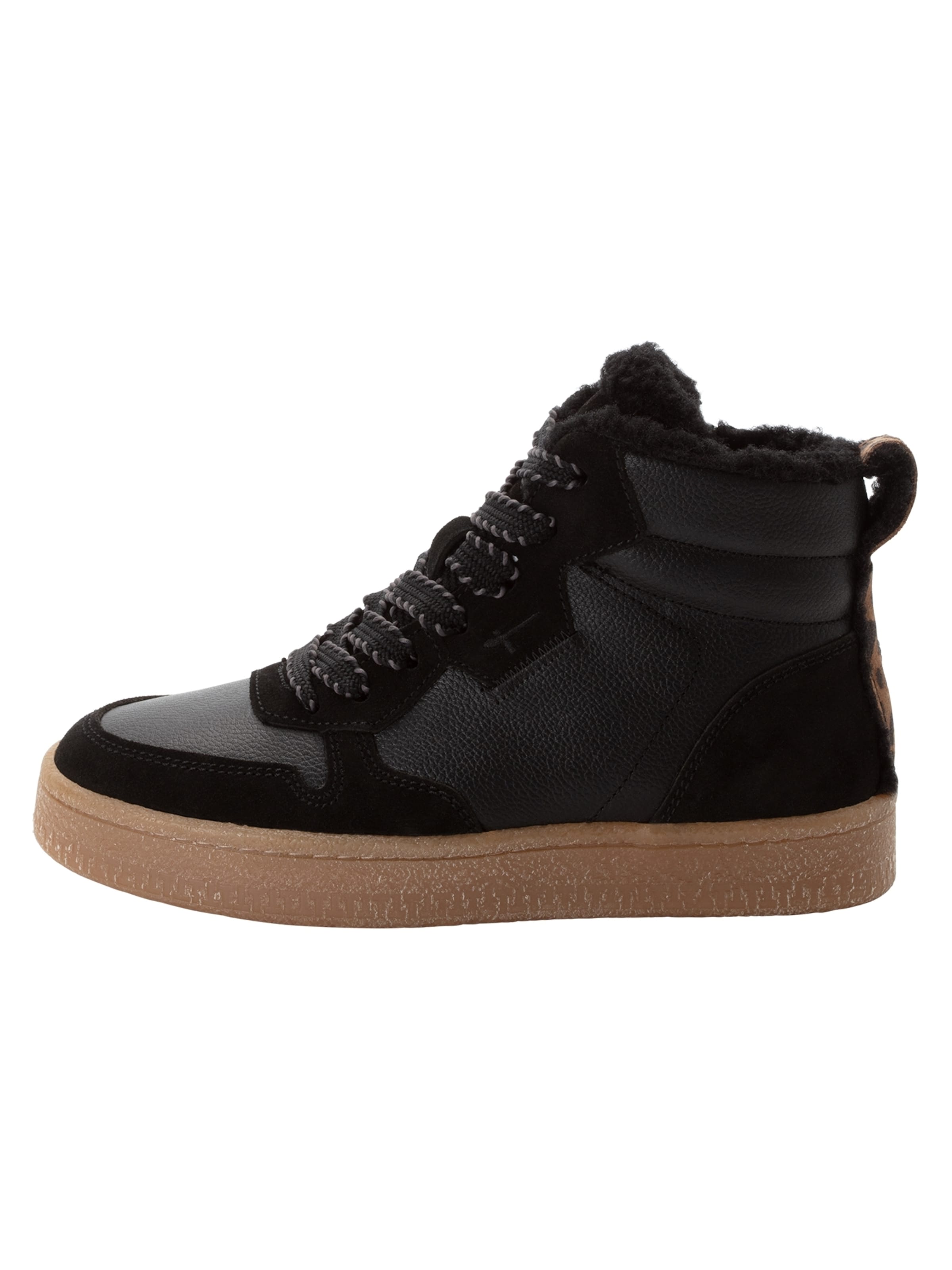 Tamaris - Sapatilhas altas em preto
