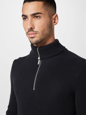 STRELLSON Sweater 'Artem' in Black