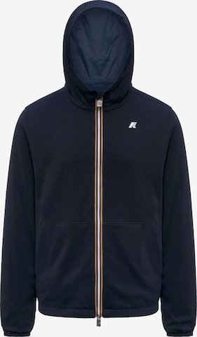 K-Way - Chaqueta de entretiempo 'K-WAY JAKE DOUBLE INTERLOCK GIUBBINO' en azul: frente