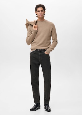 MANGO MAN Pullover 'Lory' in Braun