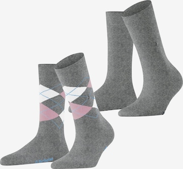 BURLINGTON Socken 'Everyday Mix 2-Pack' in Grau: Vorderseite