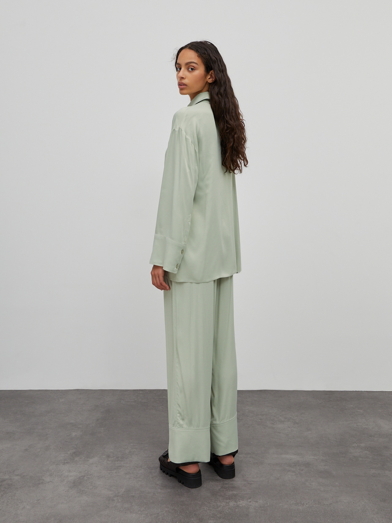 EDITED Broek 'Lyric' Groen