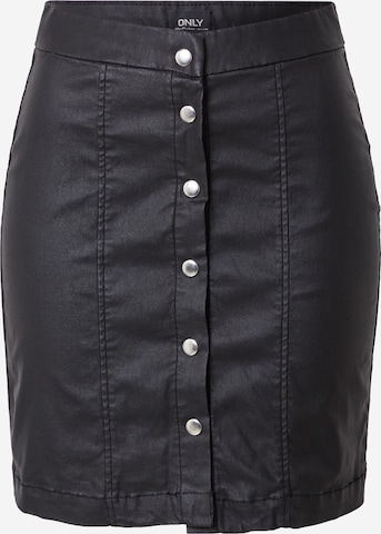 ONLY Skirt 'CASSIE' in Black: front