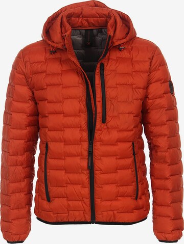 VENTI Between-Season Jacket in Red: front