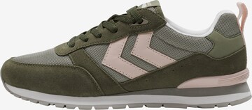 Hummel - Zapatillas deportivas bajas 'Monaco 86' en verde: frente