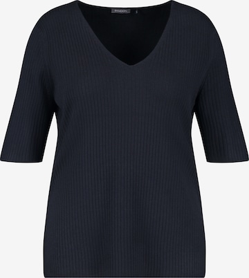 SAMOON Sweater in Blue: front