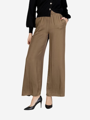 Wide leg Pantaloni '261-PWENDA' di Morgan De Toi in verde: frontale