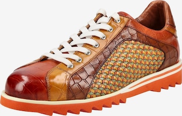 Chaussure à lacets MELVIN & HAMILTON en orange : devant