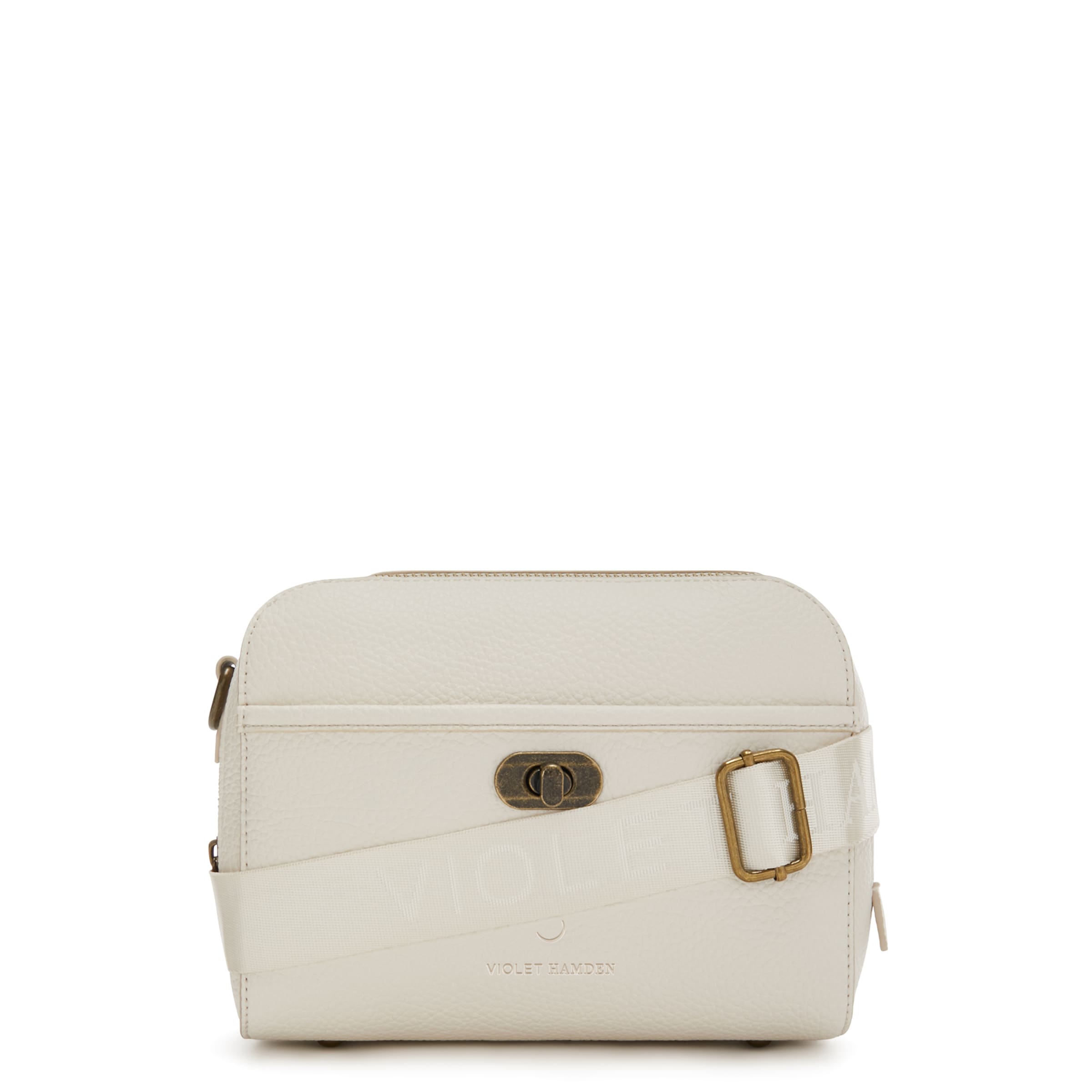 Violet Hamden Crossbody bag in Beige: front