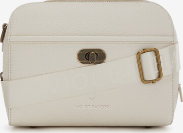 Violet Hamden Crossbody Bag in Beige: front