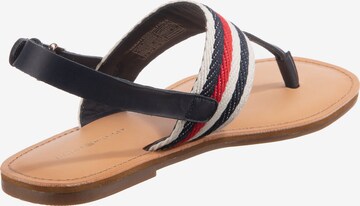 TOMMY HILFIGER Teenslipper in Blauw