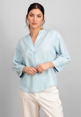 FYNCH-HATTON Blouse in Blauw: voorkant