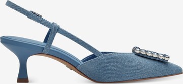 TAMARIS Slingpumps in Blau