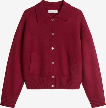 Marc O'Polo DENIM Strickjacke in Rot: Vorderseite