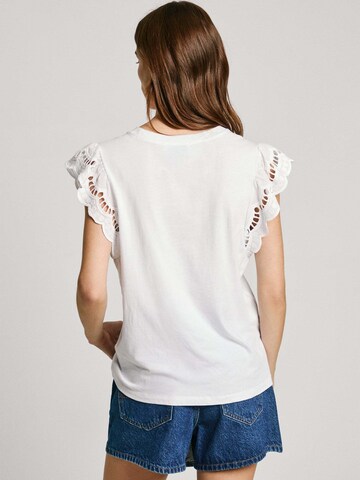 Pepe Jeans Shirt 'Vic' in Wit