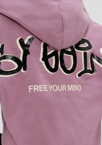 s.Oliver Sweatshirt in Purple